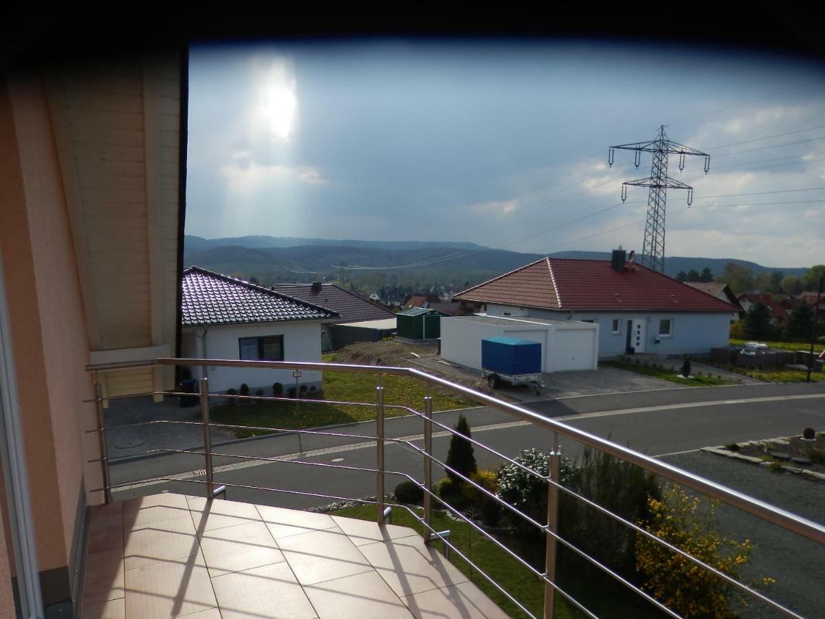 Haus Fernblick Apartment Breitungen  Bagian luar foto