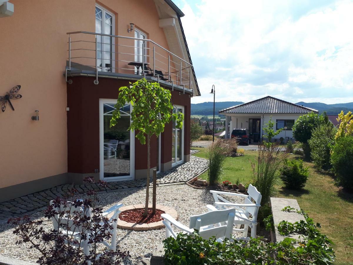 Haus Fernblick Apartment Breitungen  Bagian luar foto
